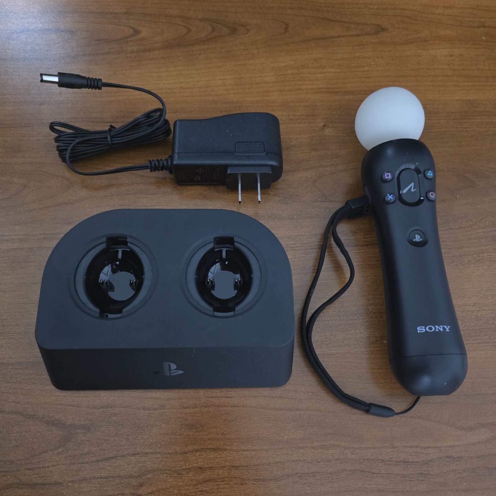 Sony PlayStation Move Motion Controller (CECHZCM1U) W/ PowerA Charging