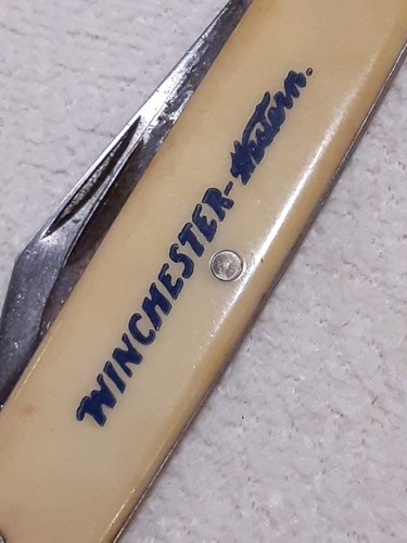 Vintage Winchester Western Old Time Novelty Pocket Knife USA - Picture 5 of 7