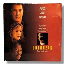 Outbreak Laserdisc, 1995 Hoffman Freeman Gooding Jr Dempsey Sutherland Spacy