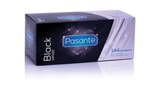 Pasante Black Velvet schwarze Kondome natural standard kondomgröße 144 Stk 