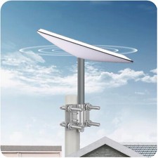 Starlink V2 Pole Mount Bracket Heavy-Duty Adjustable Starlink Mount Clamp