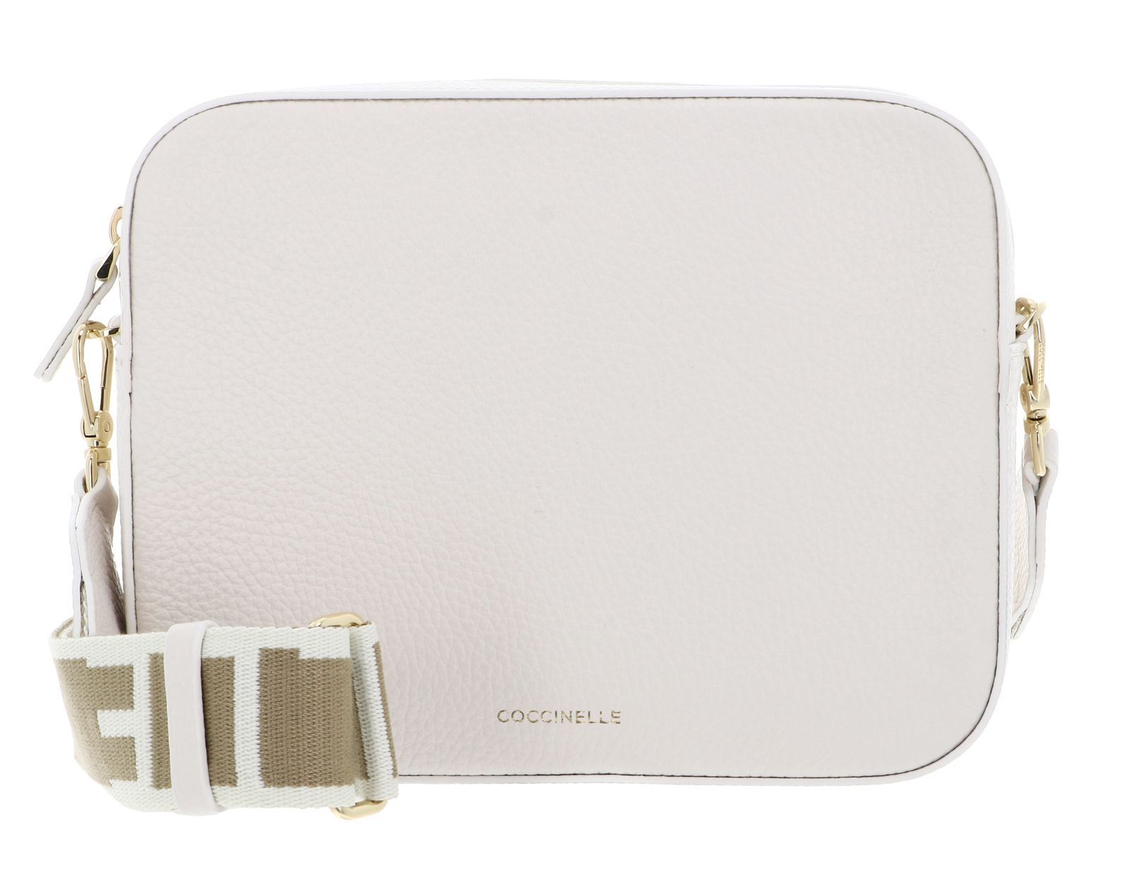COCCINELLE cross body bag Tebe Crossover Bag M Blanco