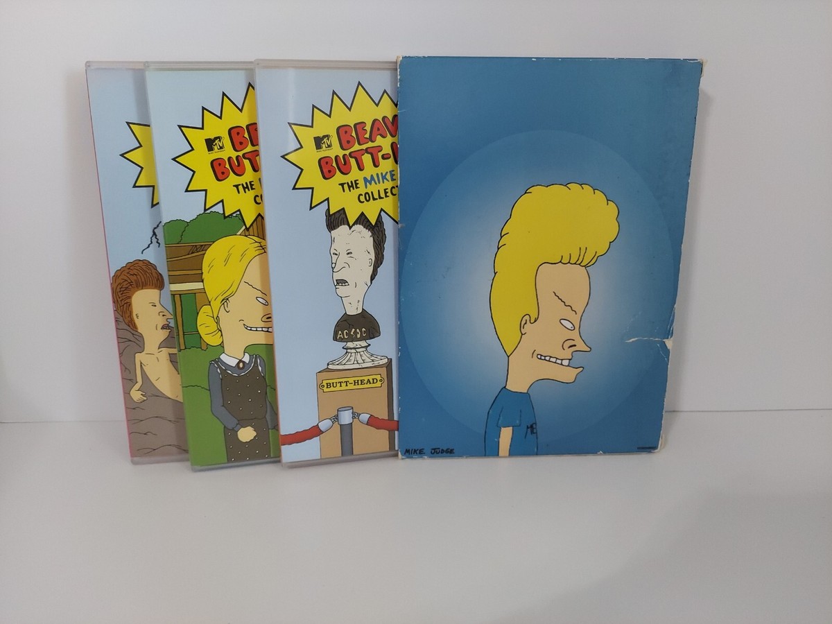 Beavis & Butt-Head 3 VHS Tape Lot 43 Eps.+ Do America + Mike Judge