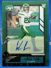 2020 Panini Playbook Lamical Perine Rookie RC AUTOGRAPH Auto 18/75 Card #138