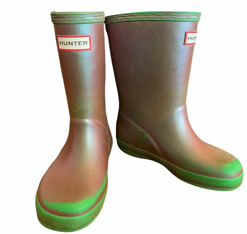 Rubber Toddler Kids Rain-Boots Size 