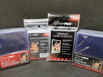 Ultra Pro Toploader Sleeves Bags TCG Trading Card | Pokemon Yugioh MTG Baseball