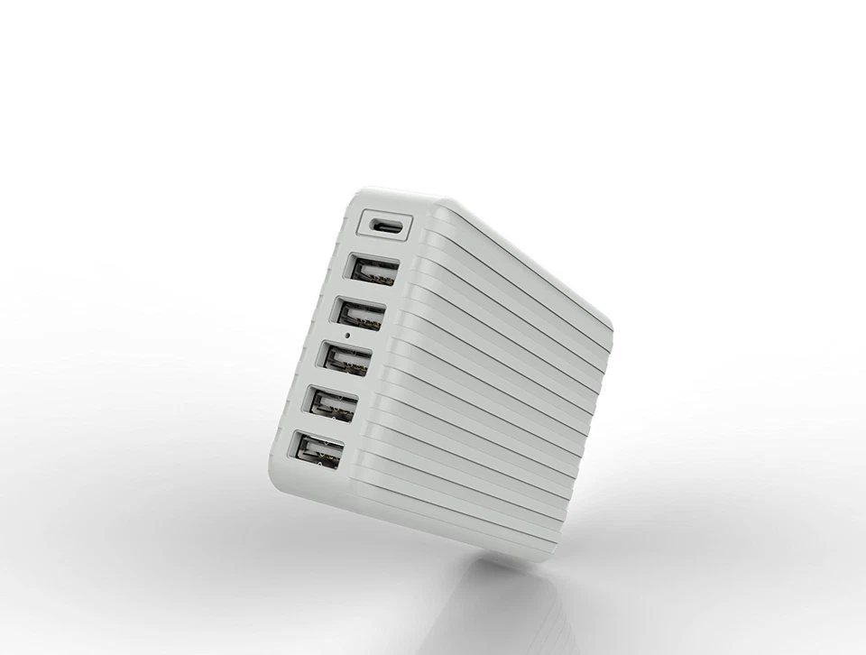 KAVALAN 6-Port USB A,C,Charger for Samsung Note Fold S24 S23 S22 S21 PLUS ULTRA - Image 4 of 4