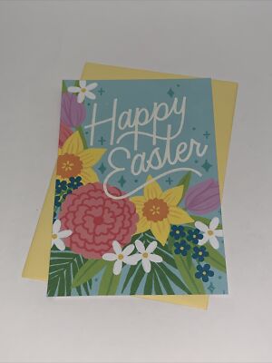 Hallmark Easter Card: Floral Full Of Bright Moments Warm Memories Lots Happiness