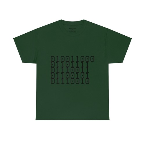 Unisex Heavy Cotton Tee Binary for LOSER and Loser on back of shirt - Bild 65 von 145