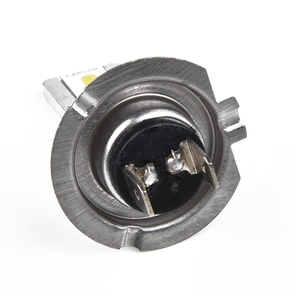 Long Lifespan H7 LED Fog Lamp Headlight Bulb 2pcs 6500k 100W Waterproof