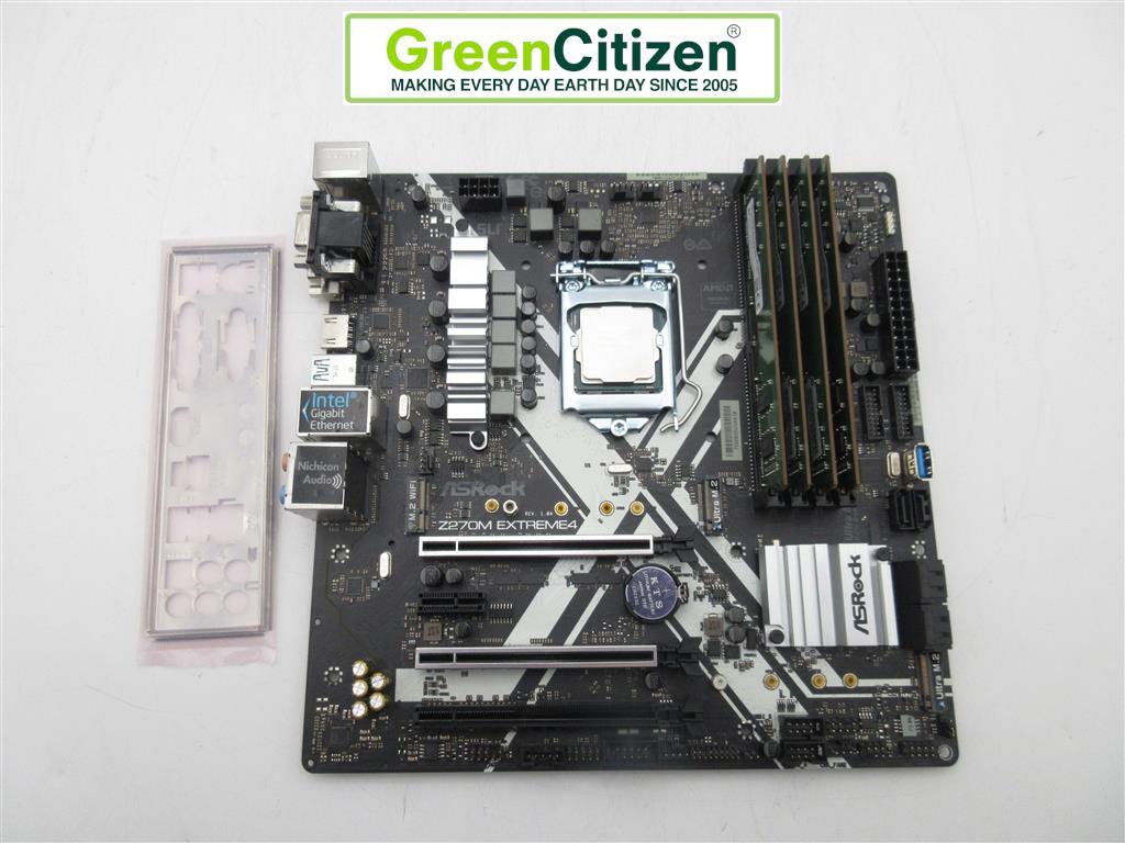 AsRock Z270M Extreme4 Intel Core i7-7700K 16GB RAM AsRock Z270M Extreme4 Intel Core i7-7700K 16GB RAM