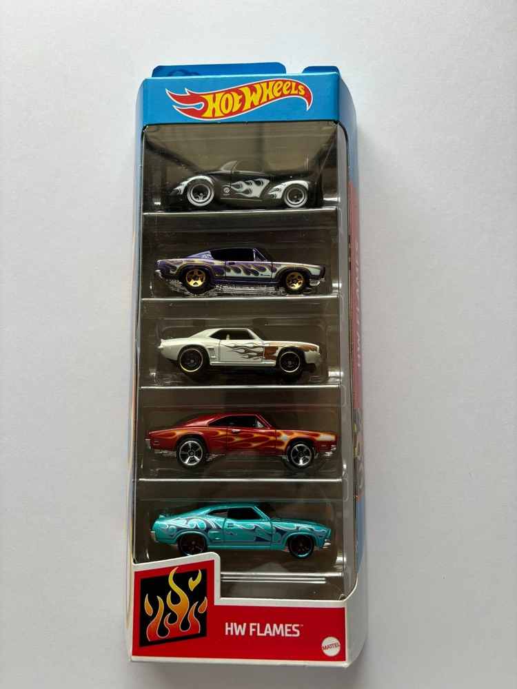 HOT WHEELS 5 pack HW Flames 2022