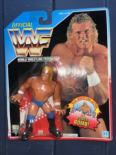 WWF Hasbro Psycho Sid Justice Vintage Wrestling Ac...