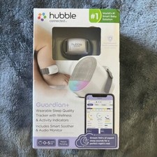NEW Hubble Guardian Wearable Wireless Baby Movement Sleep Quality Monitor