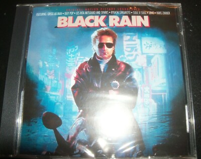 Black Rain Soundtrack CD (Hanz Zimmer Iggy Pop UB40 Ryuichi Sakamoto) - New  