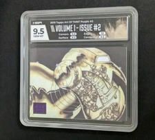 2019 Topps Art Of Teenage Mutant Ninja Turtles TMNT 3 Purple #d 50/50 HGA 9.5