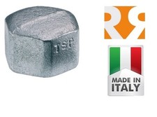 TAPPO FEMMINA GHISA RACCORDERIA ZINCATA RACCORDI IDRAULICI ZINCATI DA 1/2 A 2