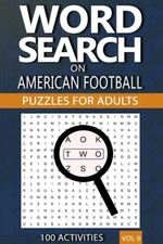 Word Search On American Football: Puzzles For Adults