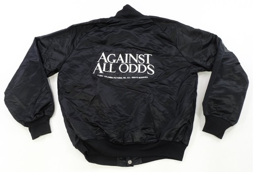 Rare Vintage PYRAMID Against All Odds 1984 Personalized Satin Jacket 80s Film M - 第 1/13 張圖片