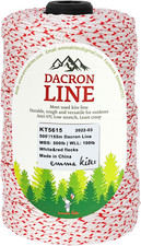 Emma Kites 500LB 500Ft Braided Kite String Dacron Polyester Cord Spool Kite Line