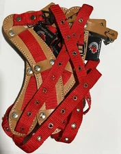 USED Junior size (LARGE) Biathlon Leather w/nonslip Rubber Armsling