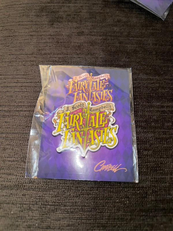 2023 J Scott Campbell FairyTale Fantasies Enamel Pin SDCC