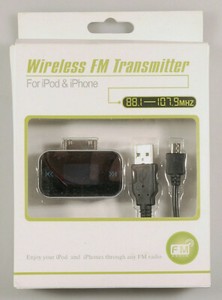 Prl Transmitter Wireless Fm Transmitter For Ipod Iphone 3g 3gs 4 Cell Phone Ebay