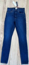 NWT Alice  Olivia You Look Good High Rise Skinny stretch Blue Jeans 26 / 2