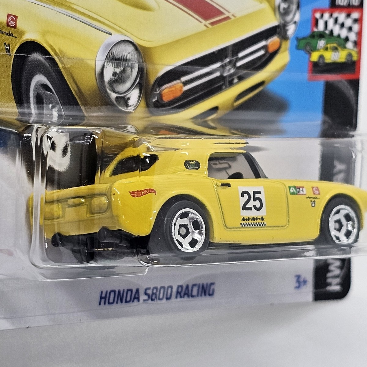 HOT WHEELS HONDA S800 RACING YELLOW 2024 SERIES HW RACE DAY | eBay
