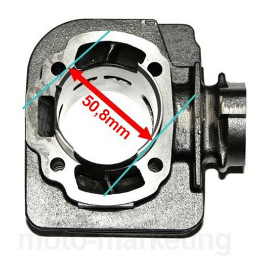 65 cc MODIFICA D44 CILINDRO GRUPPO TERMICO TESTA KIT per ATALA - Main Image