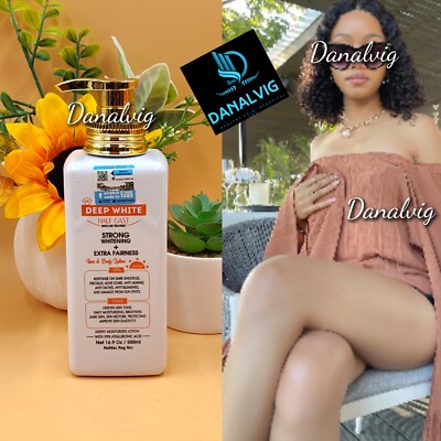 Deep White Half-C face & Body Lotion. Spf 50. Anti Knuckles, Anti Aging X 1 