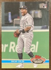 2023 Topps Stadium Club 1991 Design Variation #244 Oscar Colas White Sox RC