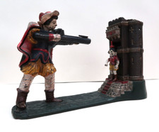 Tirelire en Fonte William Tell Superbe Etat Cast Iron Bank J.E. Stevens 1890 USA