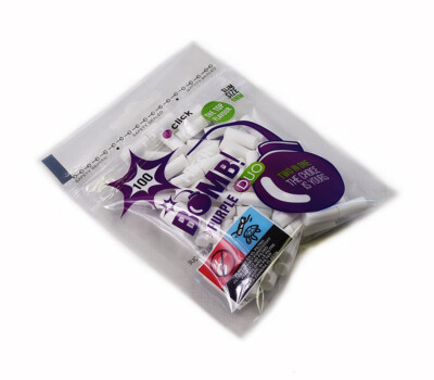 5 Beutel (500 Filter) Fresh Bomb Duo Slim Filter Purple 6mm