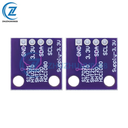 Temperature Humidity Measure Sensor Module IIC I2C Breakout Transducers Board - Picture 3 of 7