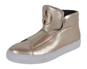 Placa de Cuero Oro Nuevo Versace Medusa Resbalón en Zapatos Deportivos  Zapatos 39.5 9.5 DSR697DS | eBay