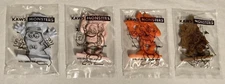 KAWS Monsters Lot of 4 Figures KAWS 22 Limited Edition General Mills Cereal NEW
