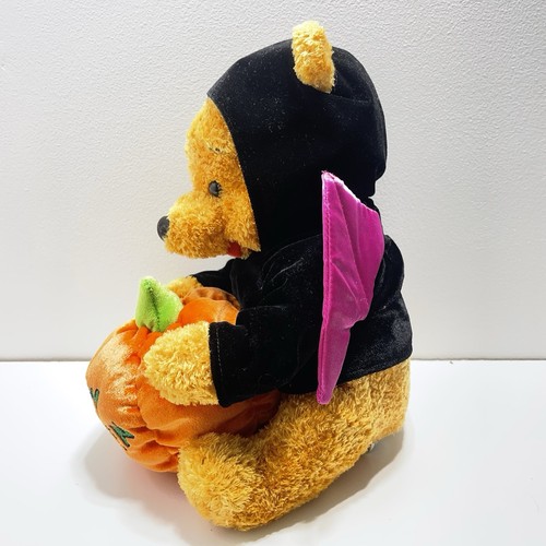 Disney Winnie the Pooh Happy Halloween Bat Costume Bear Plush Stuffed Animal 12” - Picture 4 of 9