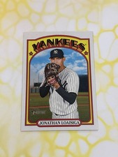 2021 Topps Heritage High Number Jonathan Loaisiga #608 New York Yankees (Z)