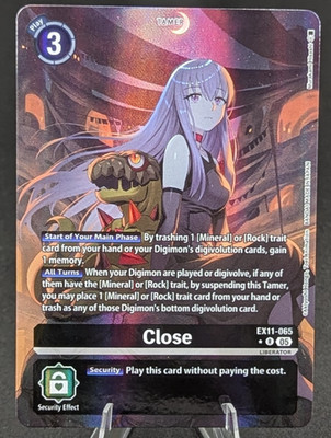Digimon Close EX11-065 R * (Alt Art) - Dawn of Liberator (EX-11)
