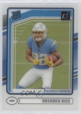 2024 Panini Clearly Donruss Rated Rookie Brenden Rice #99 1e8j