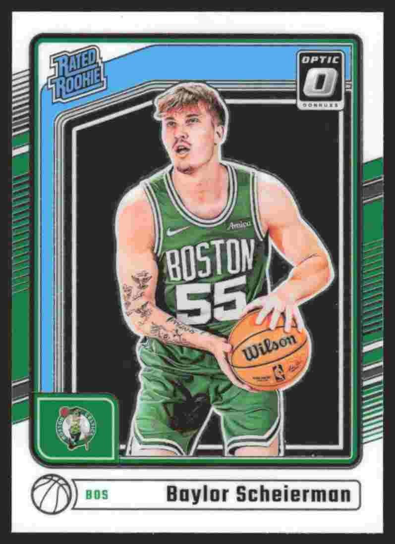 2024-25 Donruss Optic #263 Baylor Scheierman