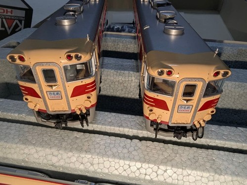 Juego básico de 4 coches KATO Kiha serie 82 gaviota calibre HO 476363 | Condition: Used