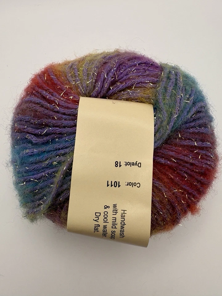Crystal Palace Yarns Gold Rush Multi-Colored Metallic # 1011 Bulky 50g 85yds - Image 4 of 4