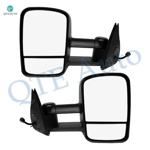 LH-RH Power Heated Manual Folding For 2000-2006 GMC Yukon XL 2500, Door Mirror 2