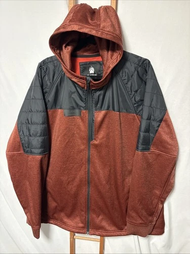 Alaskan Hard Gear Fishing Duluth Men’s 2XL Fleece Jacket Full Zip Hooded Quilted video thumbnail