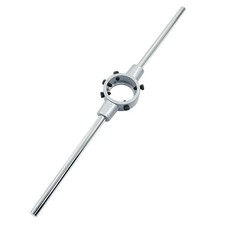 Round Die Stock Handle Wrench, M16-M20 Metric Round Die Holder for 45mm/1-3/4