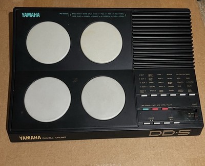 Yamaha DD-5 Digital Drums   Drum Pads- For Parts / No Power Supply