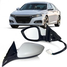 Left Driver side Mirror Fits 2018-2022 Honda Accord LX, Sport With Power Glass
