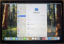 Apple MacBook Air 13in M1 2020 (256GB SSD, M1, 8GB) Laptop - Silver